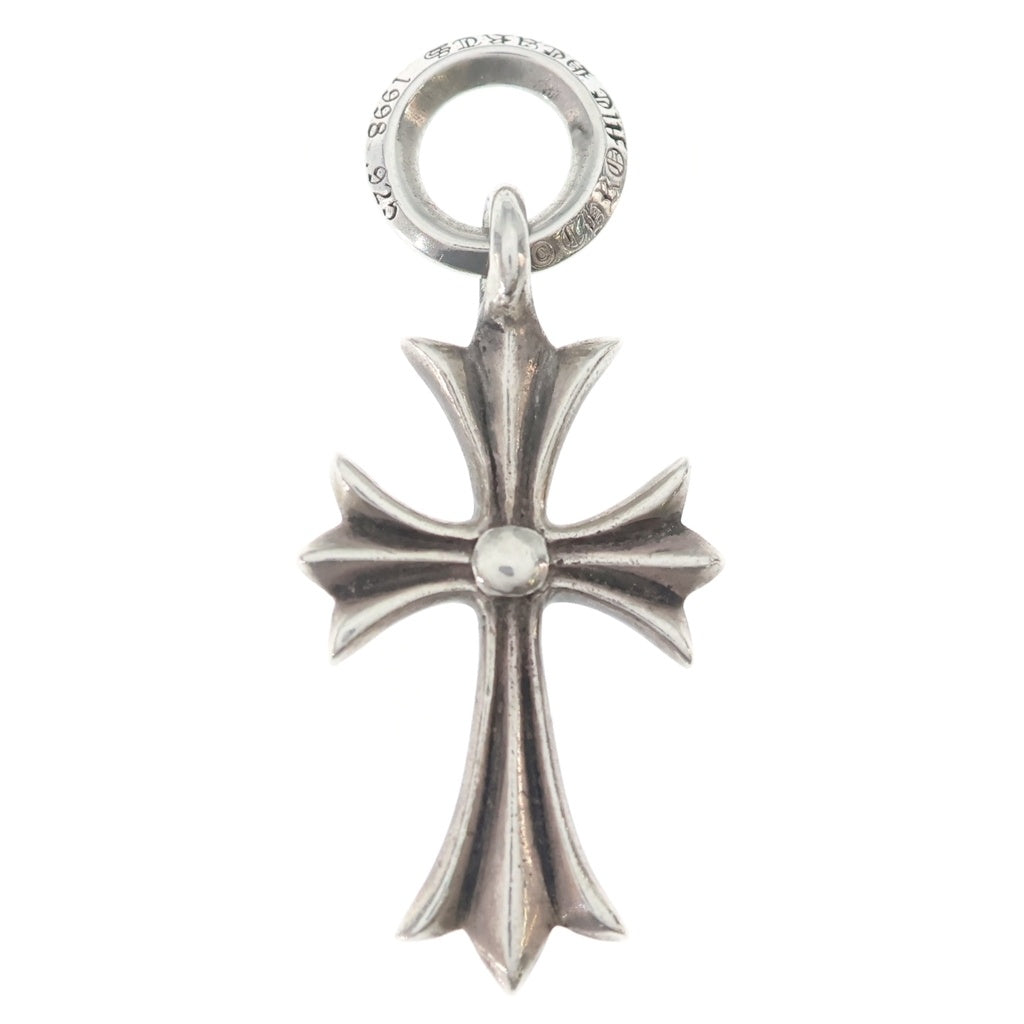 CHROME HEARTS(クロムハーツ) TINY CH CROSS タイニーCHクロス チャーム ネックレストップ シルバー BCA382