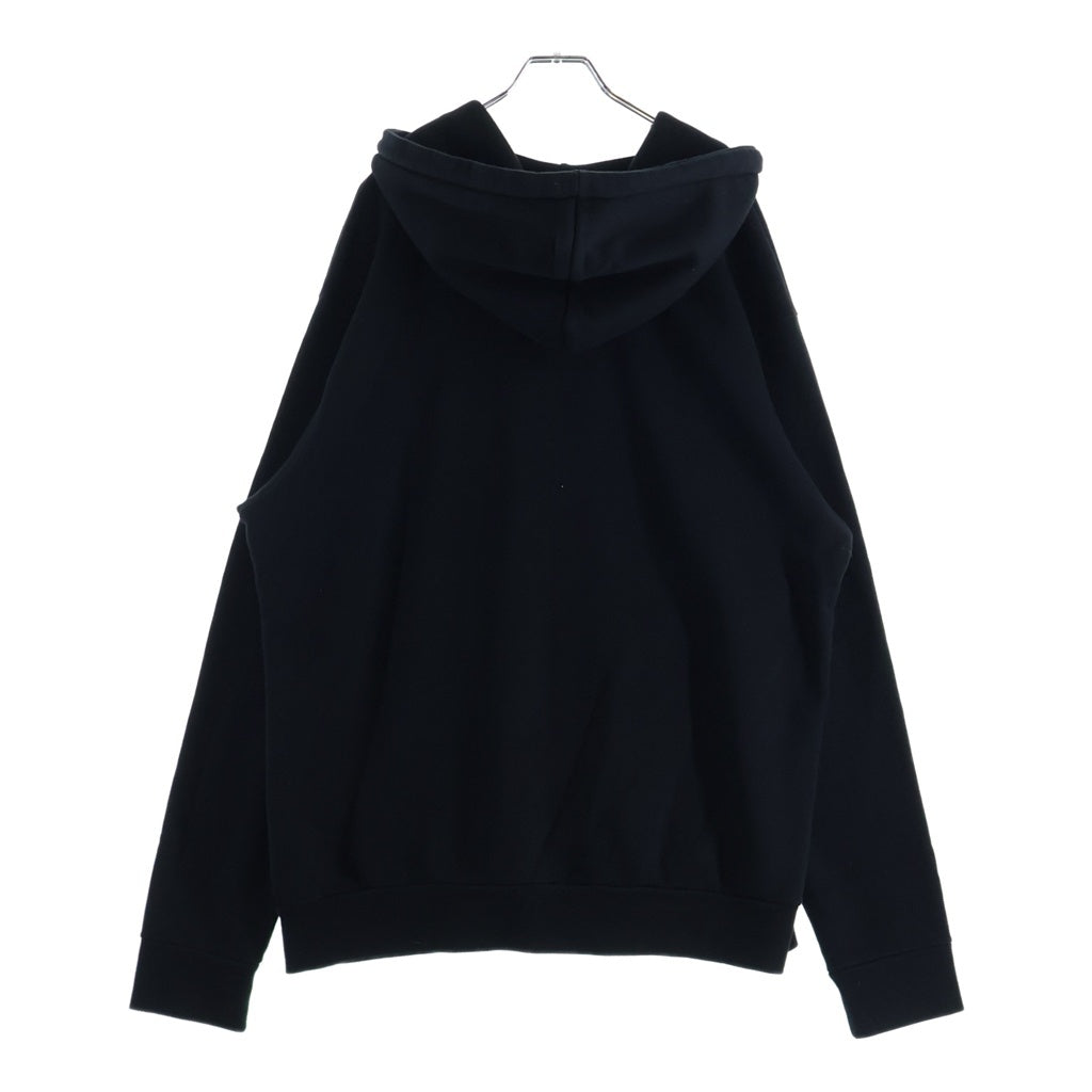 Palm Angels(パームエンジェルス) 21AW St.Moritz Heart Sprayed Hoody サンモリッツ ハート スプレード フーディー プルオーバーパーカー ブラック PMBB003S221FLE017
