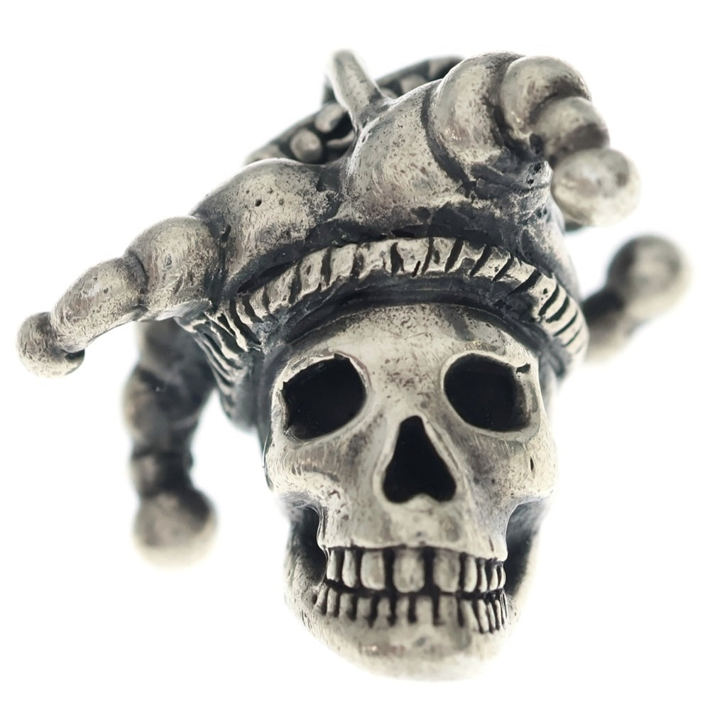 NO BRAND(ノーブランド) アーティテュード Jester Skull ペンダントトップ シルバー