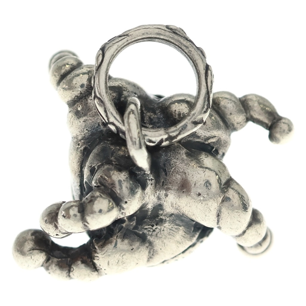 NO BRAND(ノーブランド) アーティテュード Jester Skull ペンダントトップ シルバー