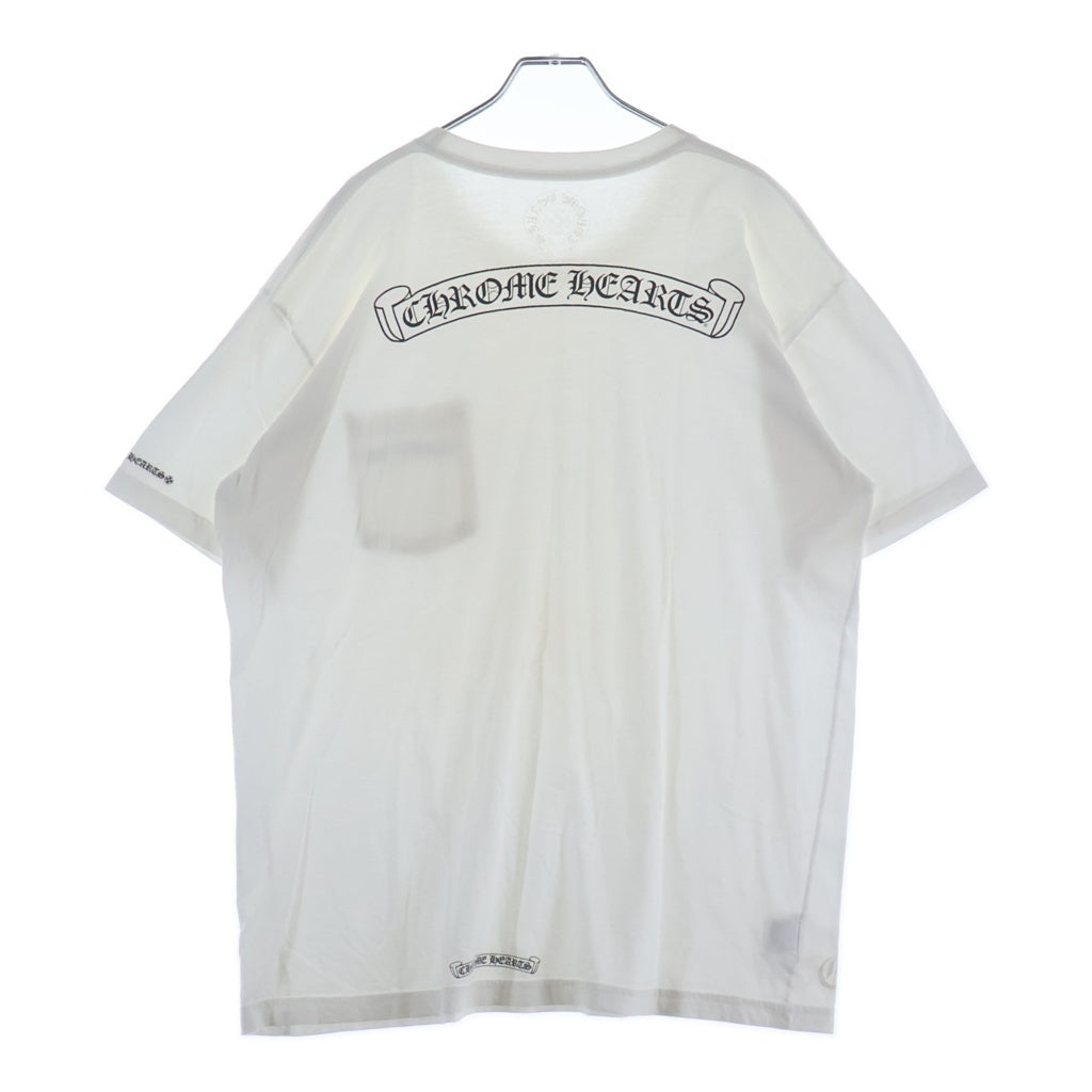 CHROME HEARTS(クロムハーツ) CH S/S TEE バックスクロールラベルプリント半袖Tシャツカットソー