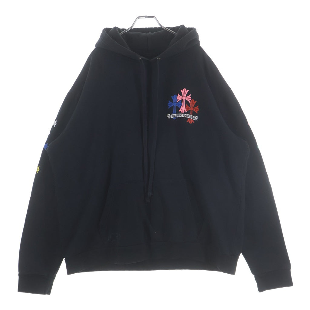 CHROME HEARTS(クロムハーツ) MLTCOL CEM CRS HD PLVR マルチカラーセメタリークロスプルオーバーパーカー