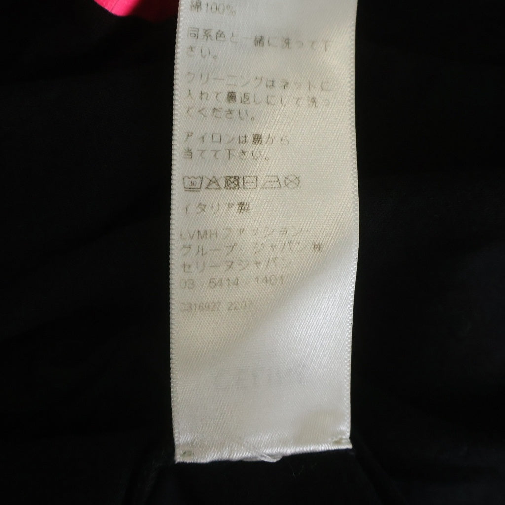 CELINE(セリーヌ) 22SS Gradient Logo Print Cotton Tee 2X10B671Q グラデーション ロゴ クルーネック半袖Tシャツカットソー ブラック