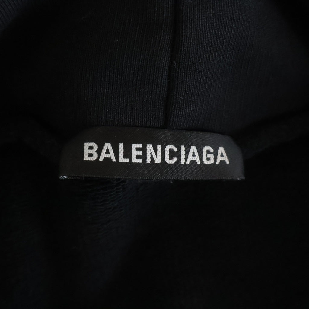 BALENCIAGA(バレンシアガ) 20AW Gym Wear Large Fit Hoodie ロゴプリント フーディ 620973 TIVD4