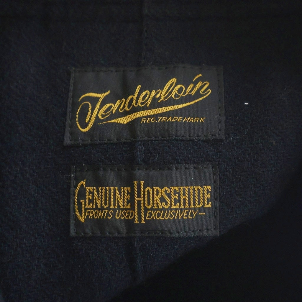 TENDERLOIN(テンダーロイン) T-HIDE HORSE HIDE ホースハイド レザージャケット ブラック
