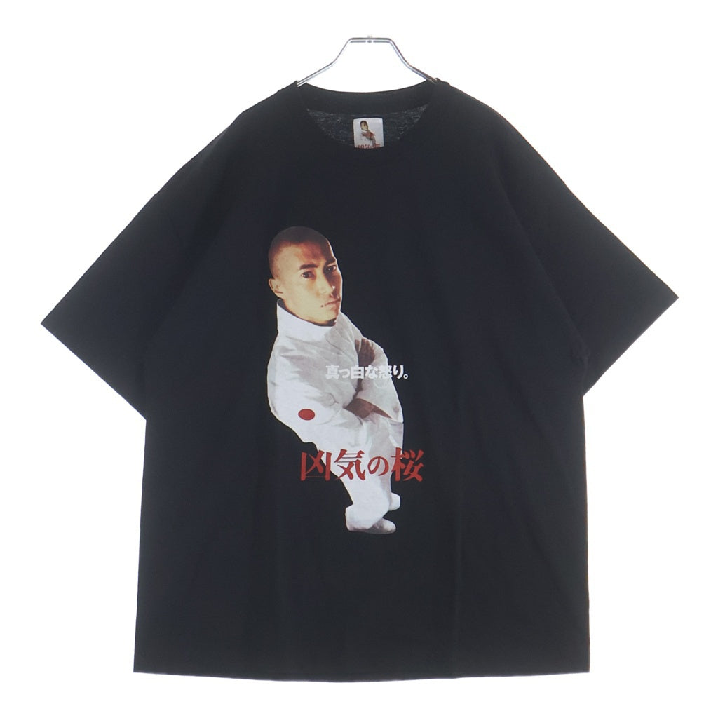 WACKO MARIA(ワコマリア) 22SS 凶気の桜 半袖 カットソー Tシャツ ブラック