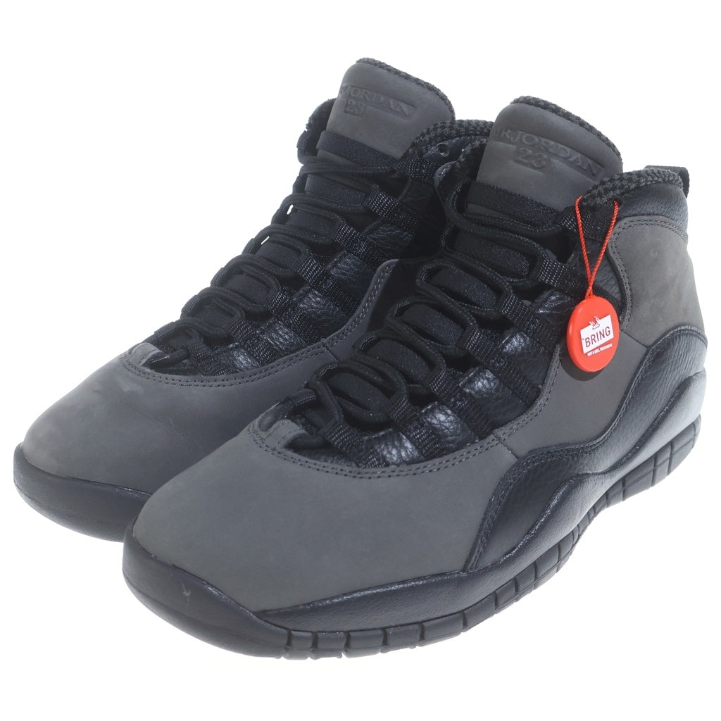 NIKE(ナイキ) Air Jordan 10 Retro エアジョーダン10 レトロ ハイカットスニーカー ブラック US10/28.0cm HJ6779-001