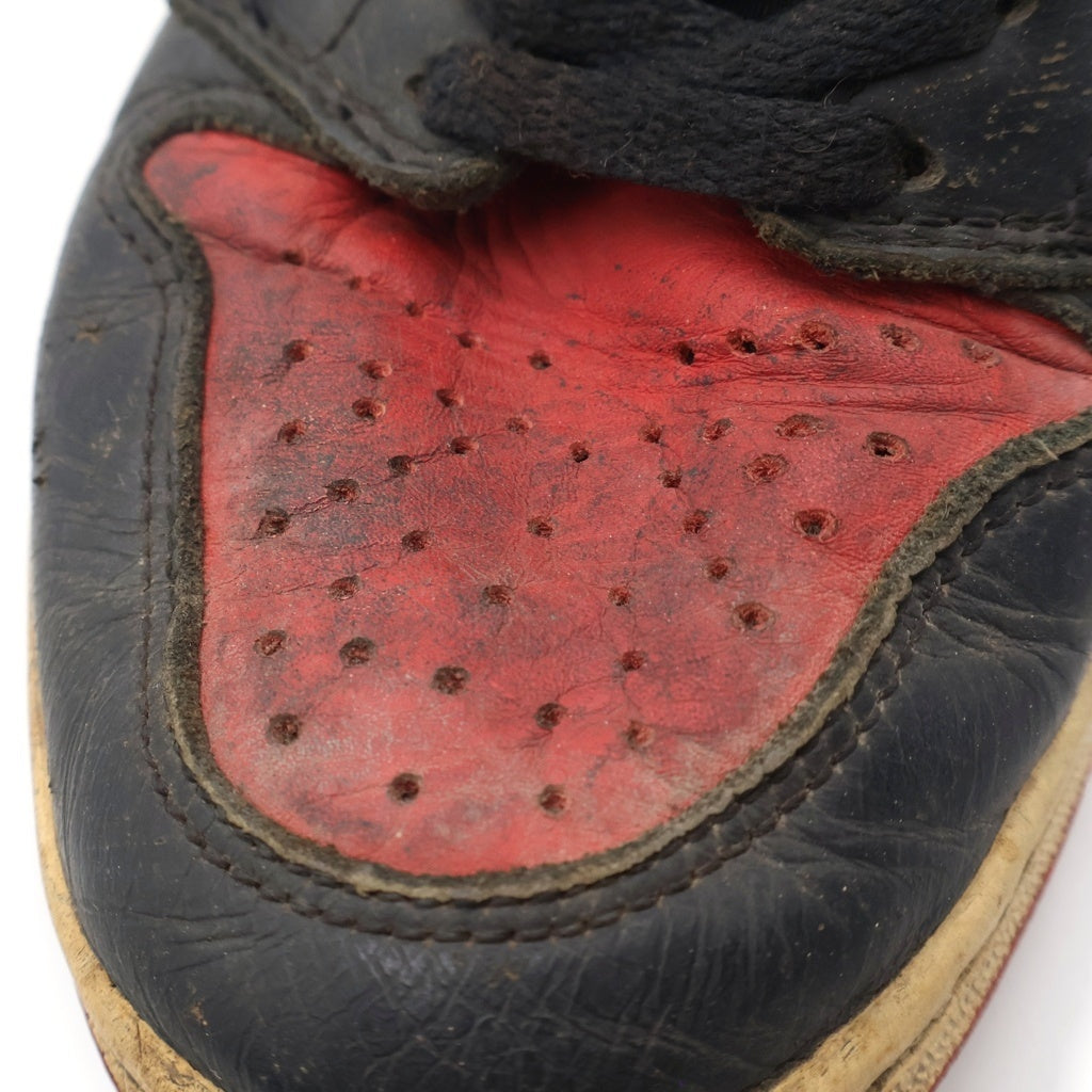 NIKE(ナイキ) 【観賞用 1994年製】 AIR JORDAN1 BRED エアジョーダン1 ブレッド ハイカットスニーカー ブラック/レッド US8/26cm 130207-061