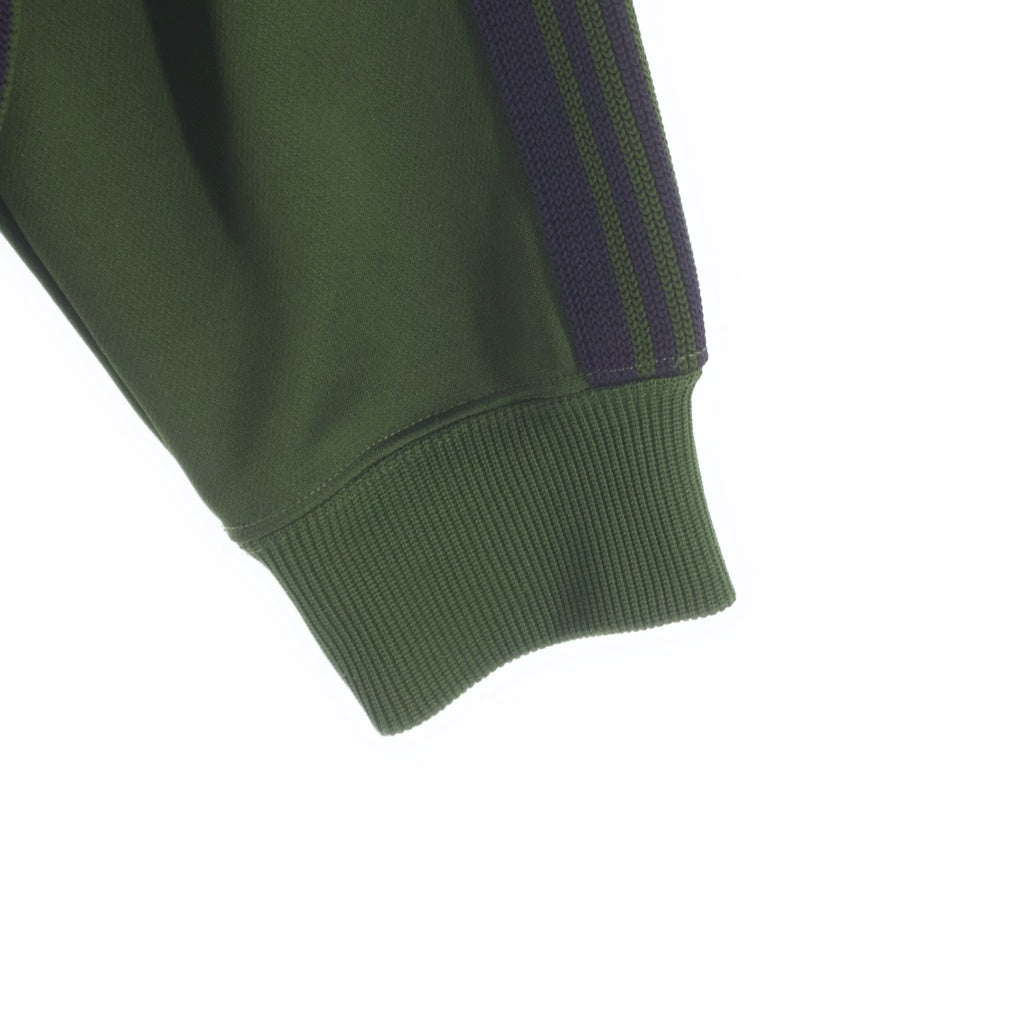 Needles(ニードルス) TRACK CREW NECK SHIRT ロゴエンブロイダリーデザイン クルーネック トラックスウェット トレーナー グリーン OT227