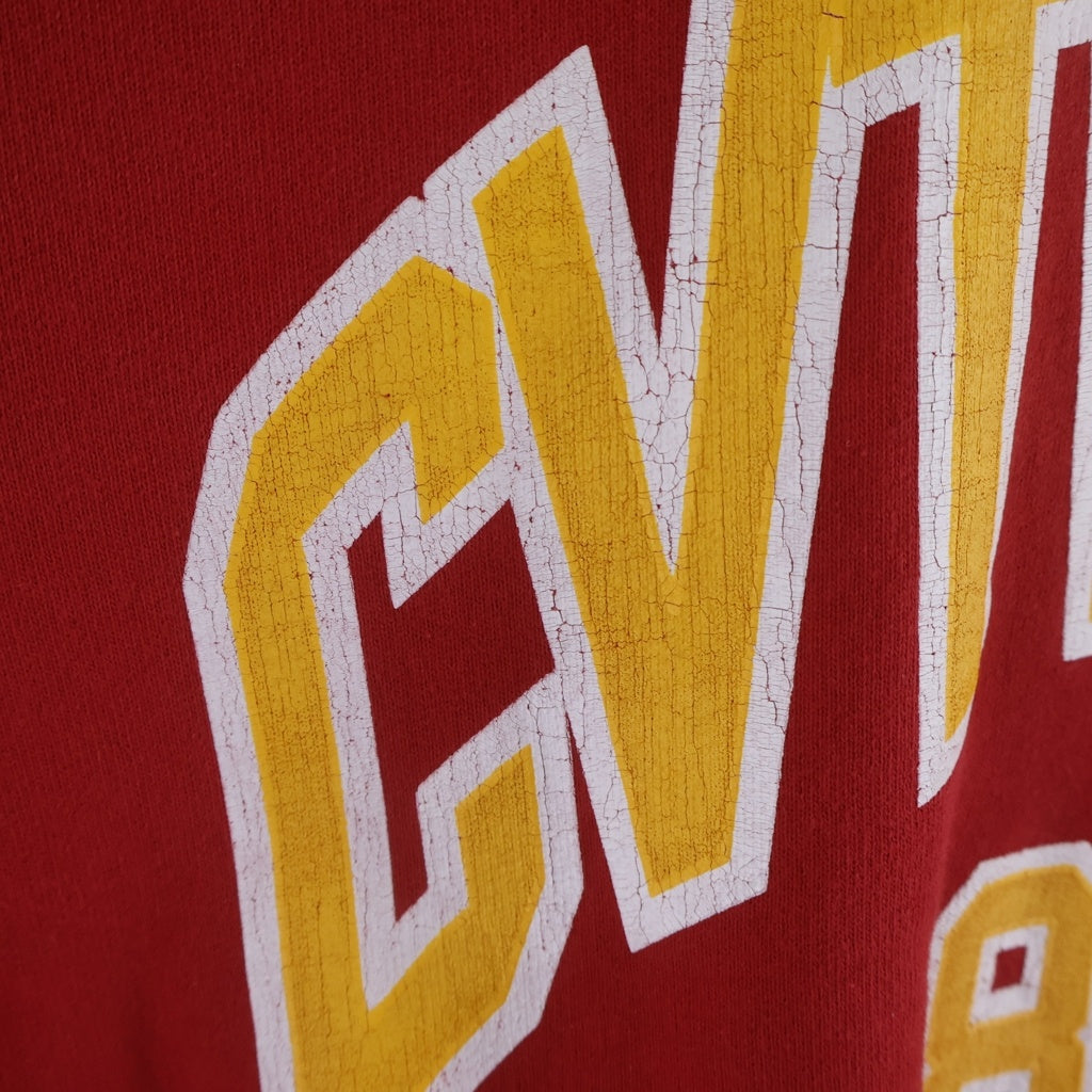 cvtvlist(カタリスト) University Crewneck ユニバーシティ クルーネック スウェットシャツ レッド 2401110304