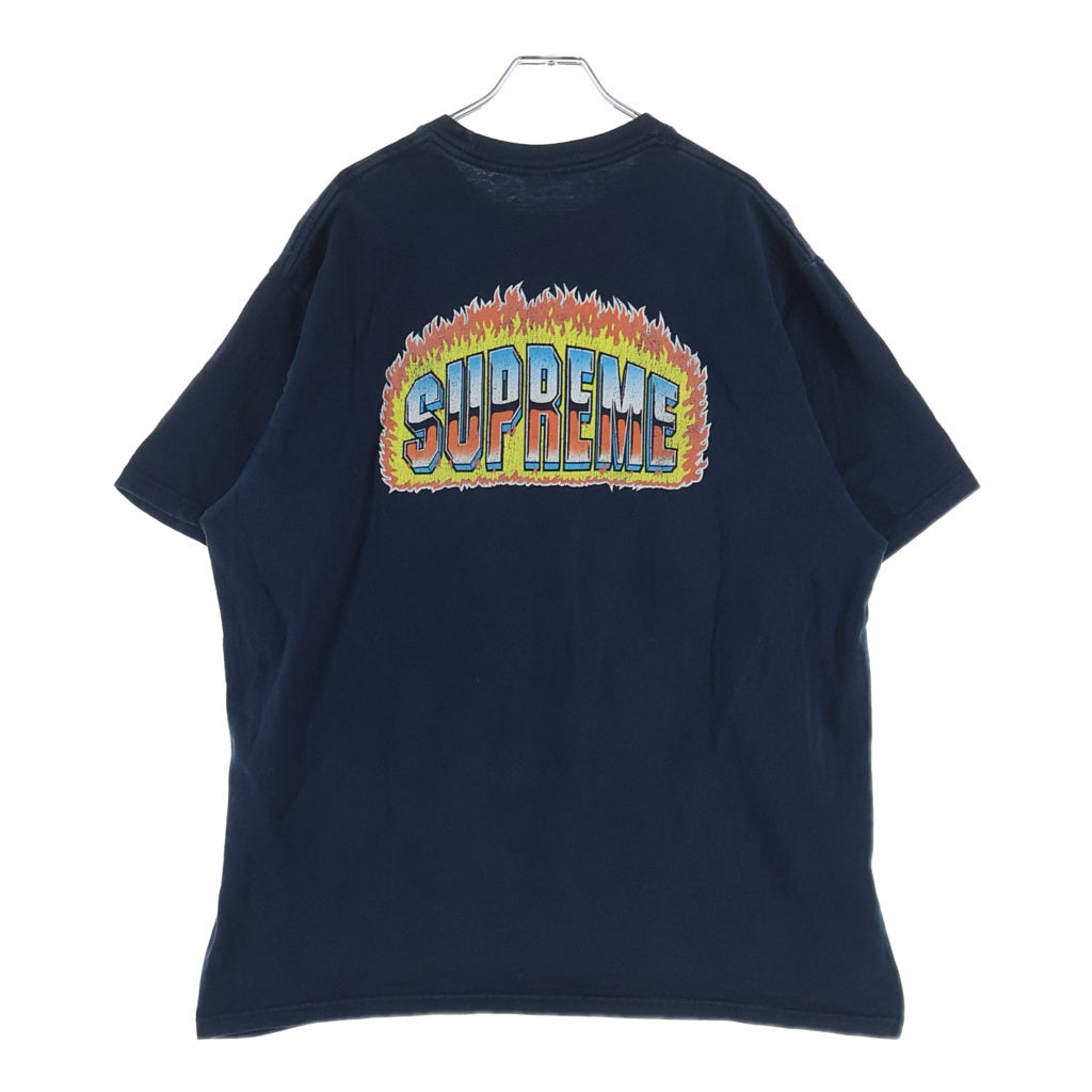 SUPREME(シュプリーム) 20AW Chrome Tee クロームロゴ半袖Tシャツ ネイビー カットソー