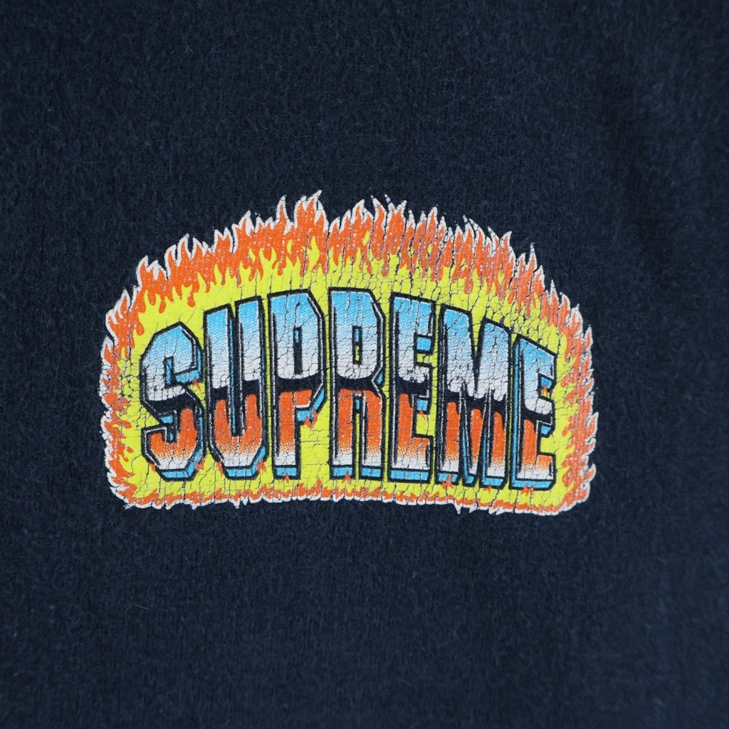 SUPREME(シュプリーム) 20AW Chrome Tee クロームロゴ半袖Tシャツ ネイビー カットソー