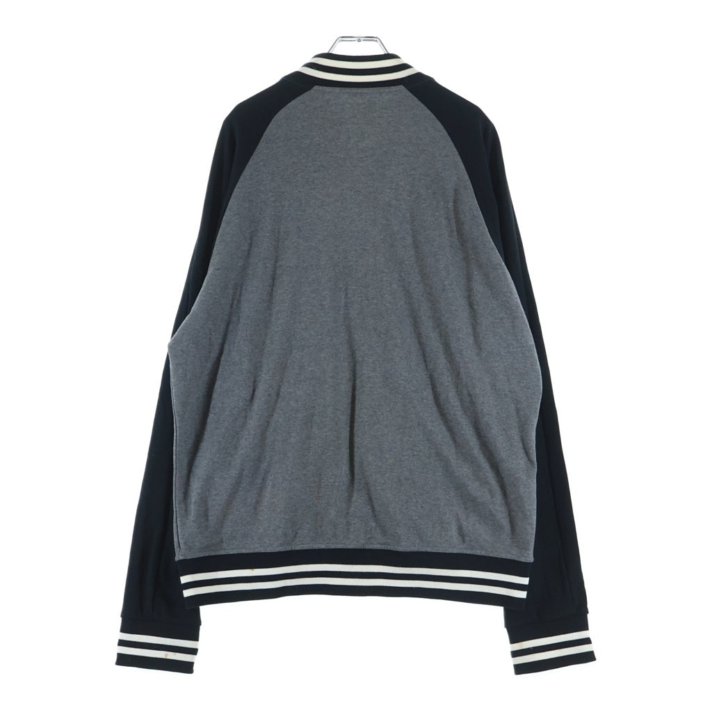 POLO RALPH LAUREN(ポロラルフローレン) スウェット スタジアム ジャンパー スタジャン ジャケット グレー/ブラック