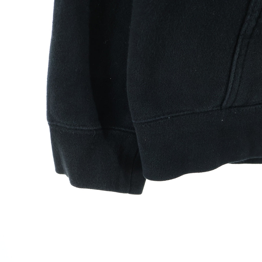 VLONE(ヴィーロン) ×Pop Smoke Wraith Hoodie ×ポップスモーク ロゴプリント プルオーバーパーカー フーディ ブラック