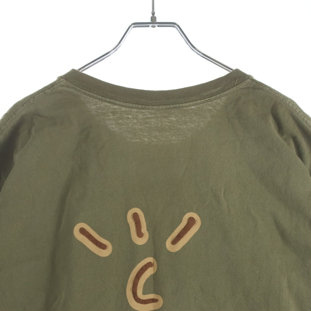 TRAVIS SCOTT(トラヴィススコット) Cactus jack Highest In The Room Dive Tee カクタスジャック ハイエスト イン ザ ルーム ダイブ 半袖Tシャツ カットソー カーキ