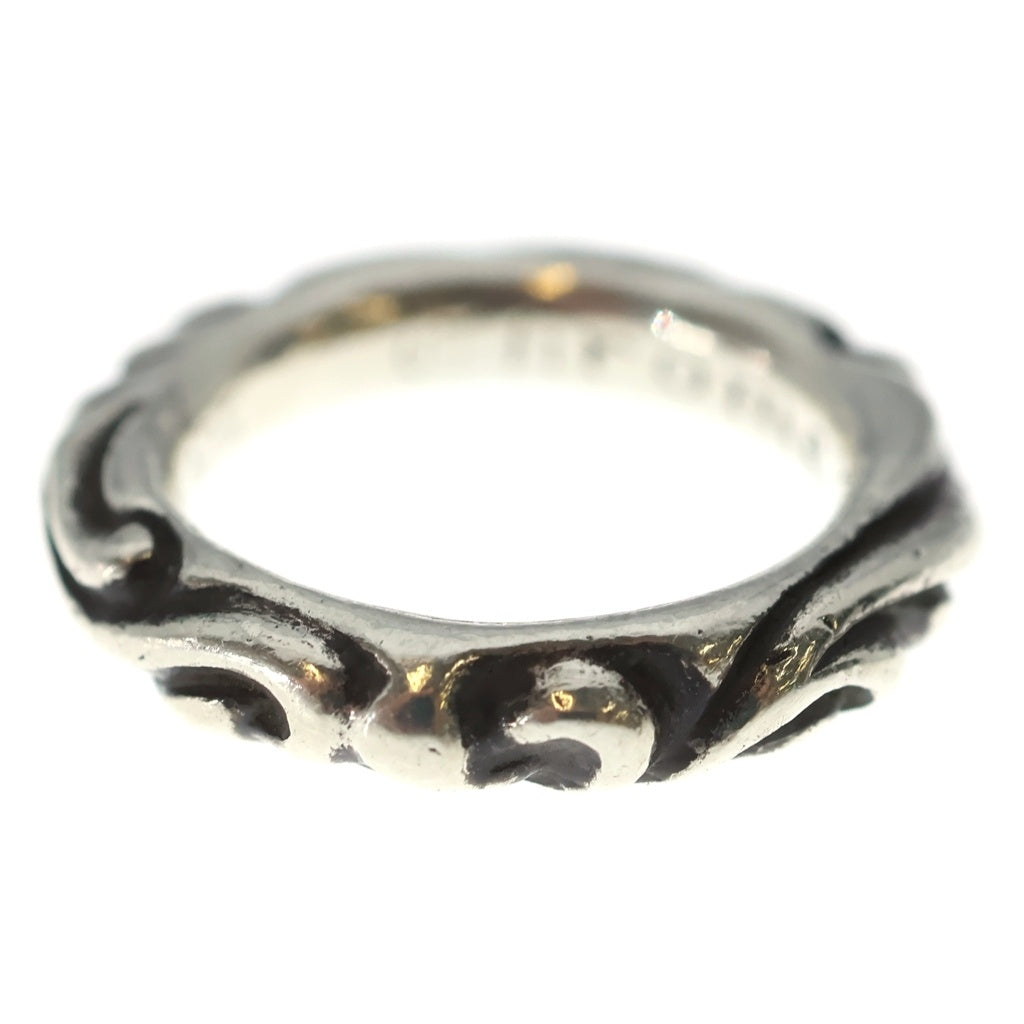 CHROME HEARTS(クロムハーツ) SCRL BAND スクロールバンド リング シルバー BCA351