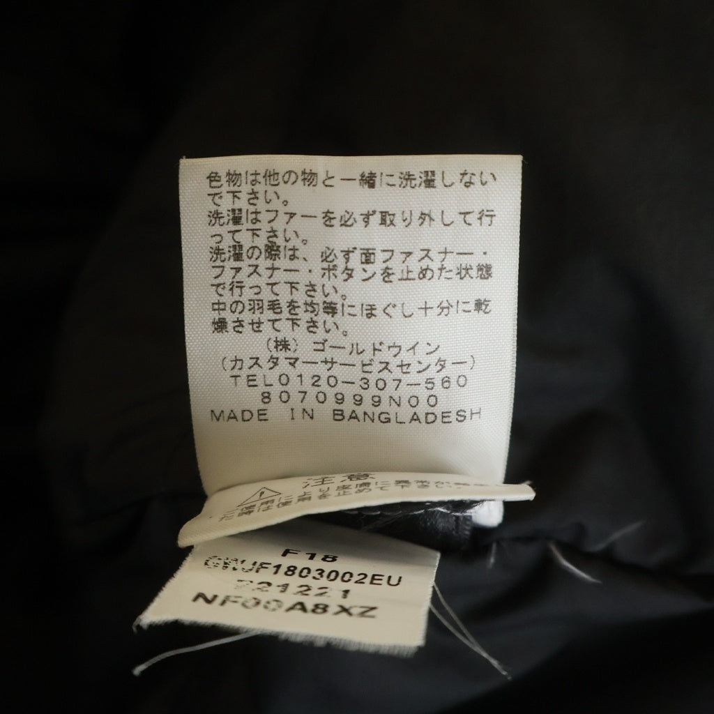 THE NORTH FACE(ザノースフェイス) MCMURDO PARKA マクマード パーカ ダウンジャケット ブラック ND51807Z