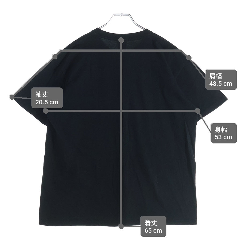 SUPREME(シュプリーム) 21SS ×KAWS Chalk Logo Tee カウズ チョーク ボックスロゴ クルーネック 半袖Tシャツ カットソー ブラック