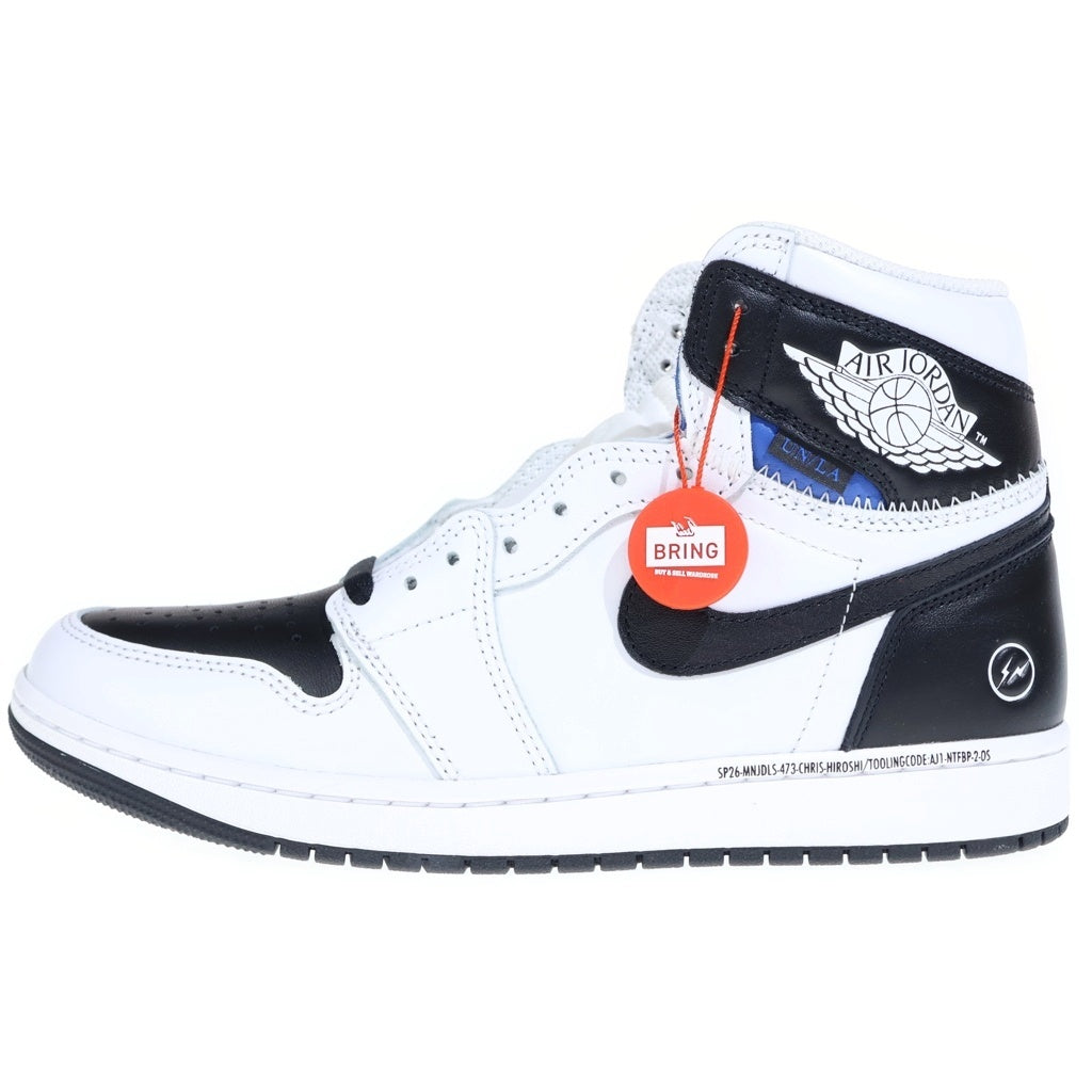 NIKE(ナイキ) ×FRAGMENT DESIGN ×UNION AIR JORDAN 1 RETRO HIGH OG エアジョーダン1 レトロ ハイカット スニーカー US9.5/27.5cm II7282-100