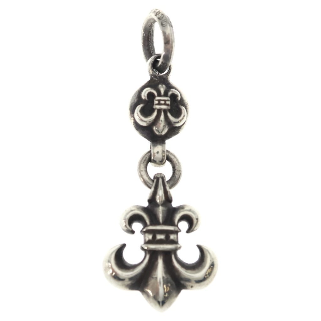CHROME HEARTS(クロムハーツ) 1BALL BS FLEUR 1ボールBSフレアチャーム ペンダントトップ シルバー BCA198