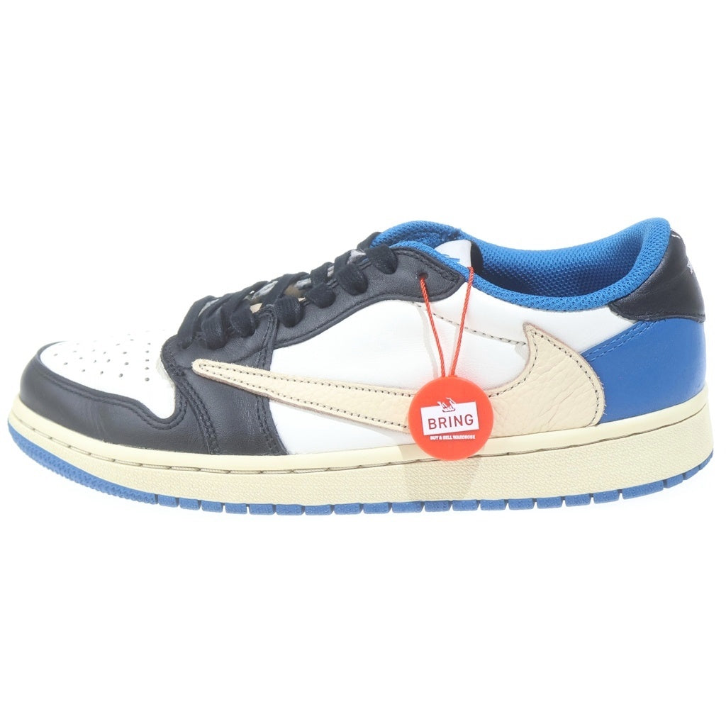 NIKE(ナイキ) ×FRAGMENT AIR JORDAN1 LOW OG SP トラヴィススコット フラグメント エアジョーダン1 ローカットスニーカー US8.5/26.5cm DM7866-140