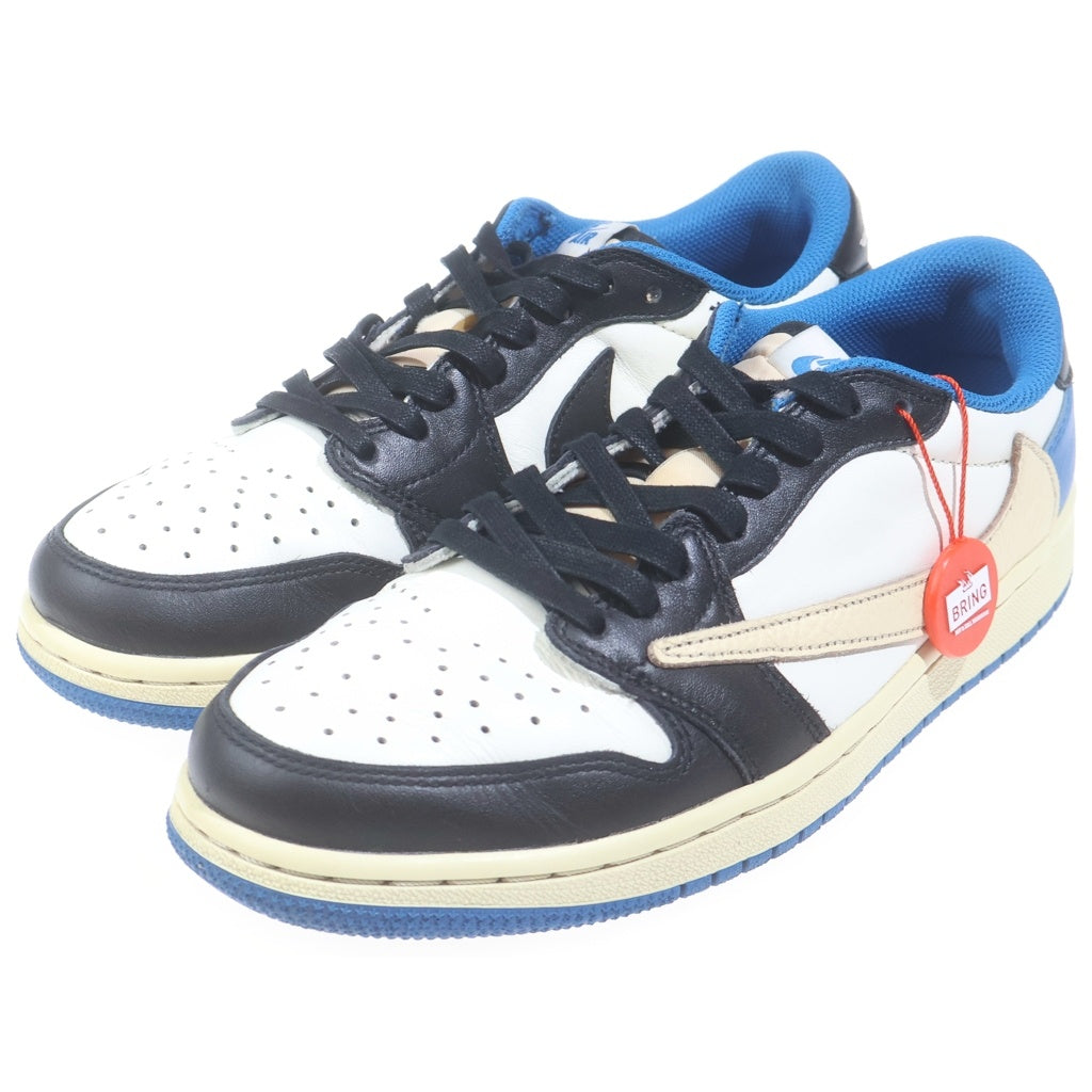 NIKE(ナイキ) ×FRAGMENT AIR JORDAN1 LOW OG SP トラヴィススコット フラグメント エアジョーダン1 ローカットスニーカー US8.5/26.5cm DM7866-140