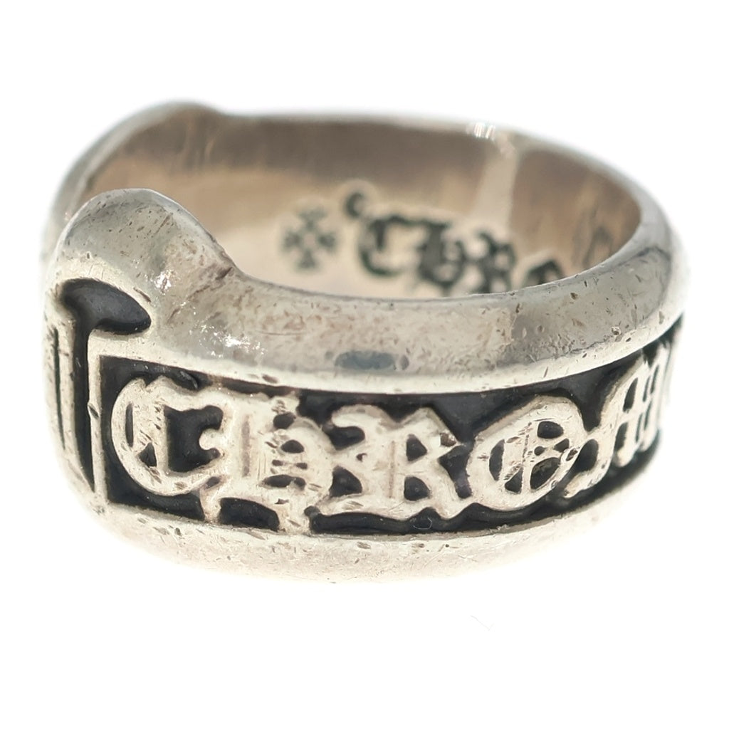 CHROME HEARTS(クロムハーツ) SM SCROLL LABEL スモールスクロールラベル リング シルバー BCA413