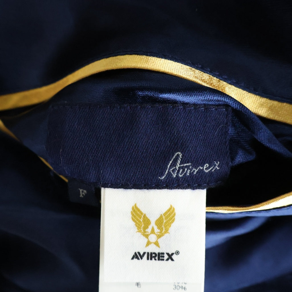 AVIREX(アヴィレックス) SUKA JACKET スカジャケット ブルー/ブラック 6262069
