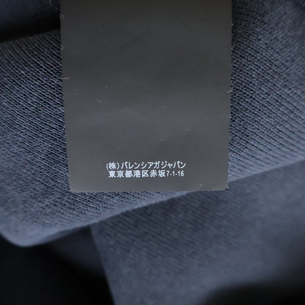 BALENCIAGA(バレンシアガ) 19AW Speed Hunters Hoodie スピードハンターズ プルオーバースウェットパーカー フーディー ネイビー 541873 TCV37
