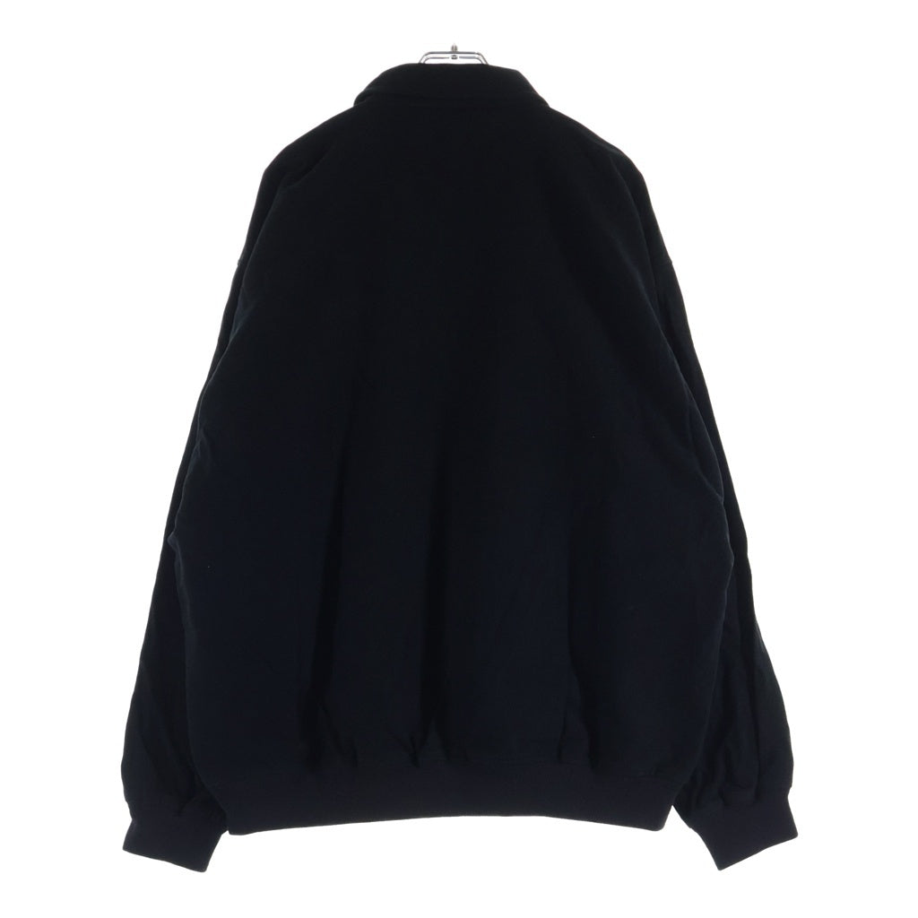 NEIGHBORHOOD(ネイバーフッド) 23AW HALF ZIP PULLOVER SHIRT LS ハーフジップ プルオーバー シャツ ブラック 232TSNH-SHM09