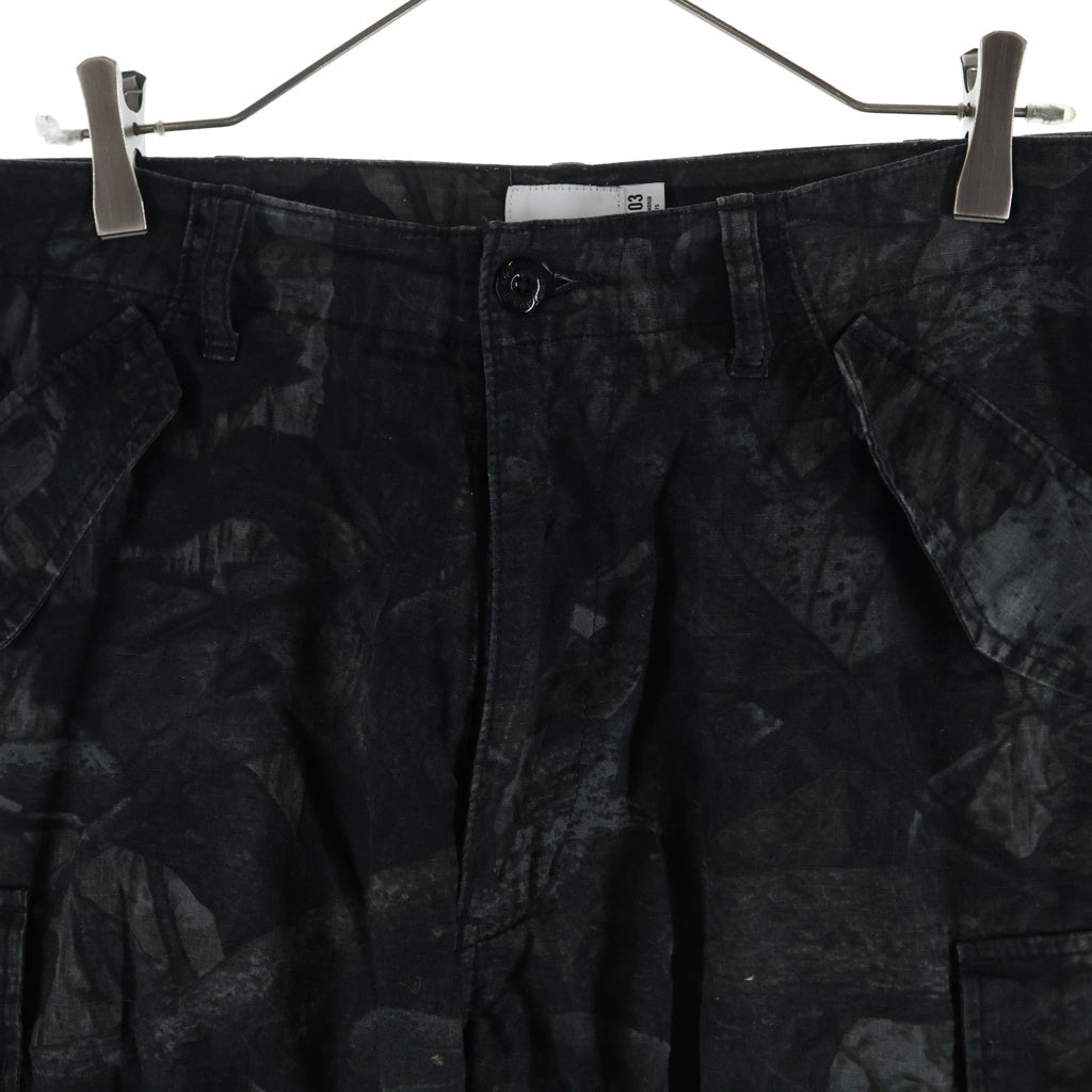 WTAPS(ダブルタップス) 20SS CARGO SHORTS カーゴショーツ ハーフパンツ ブラック 201WVDT-PTM01S