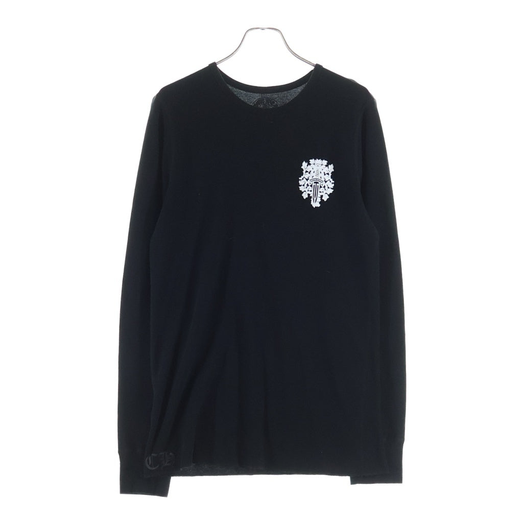 CHROME HEARTS(クロムハーツ) Vine Dagger Print Thermal Long Sleeve Tee ヴァインダガー プリント サーマル ロングスリーブTシャツ ブラック