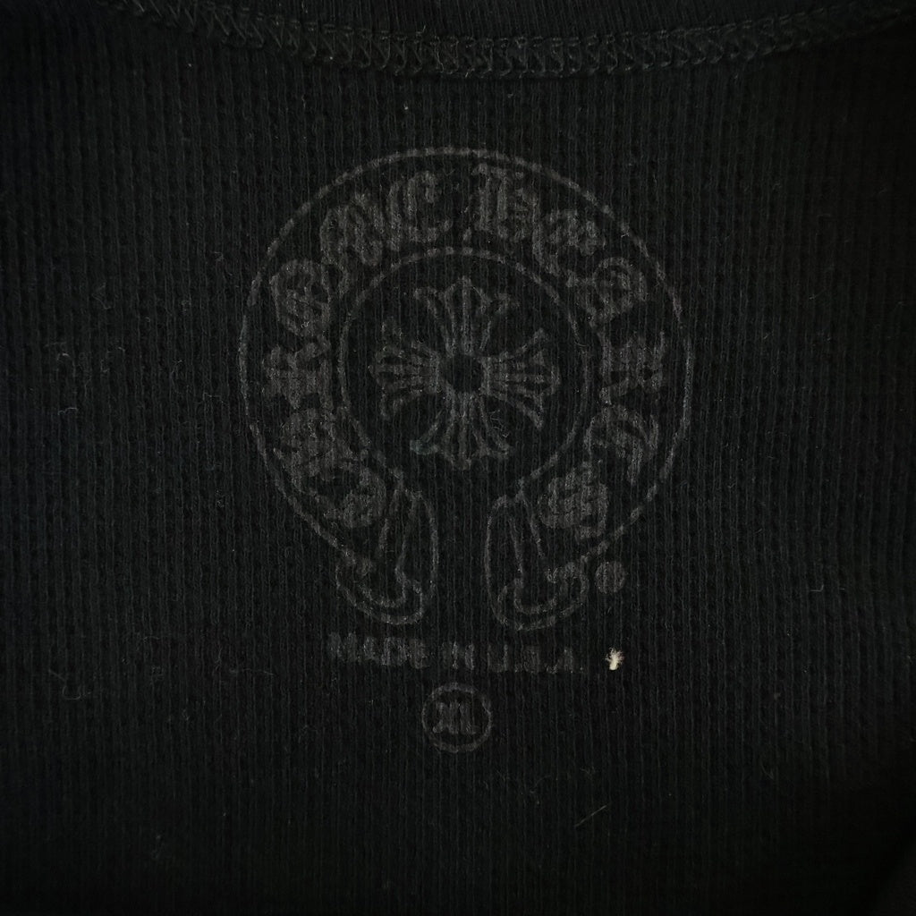 CHROME HEARTS(クロムハーツ) Vine Dagger Print Thermal Long Sleeve Tee ヴァインダガー プリント サーマル ロングスリーブTシャツ ブラック