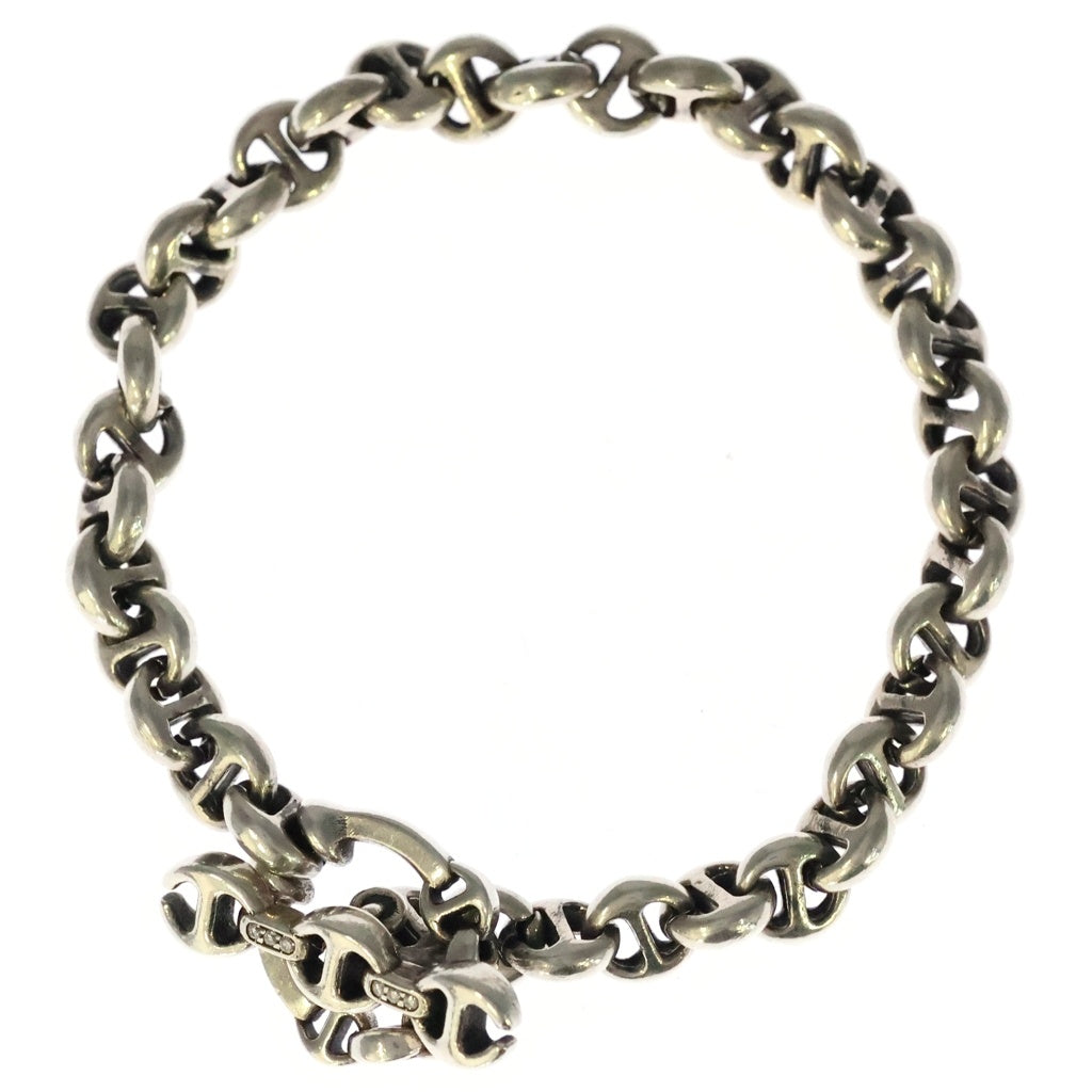 HOORSENBUHS(ホーセンブース) 5MM OPEN-LINK BRACELET ダイヤ入り ブレスレット シルバー