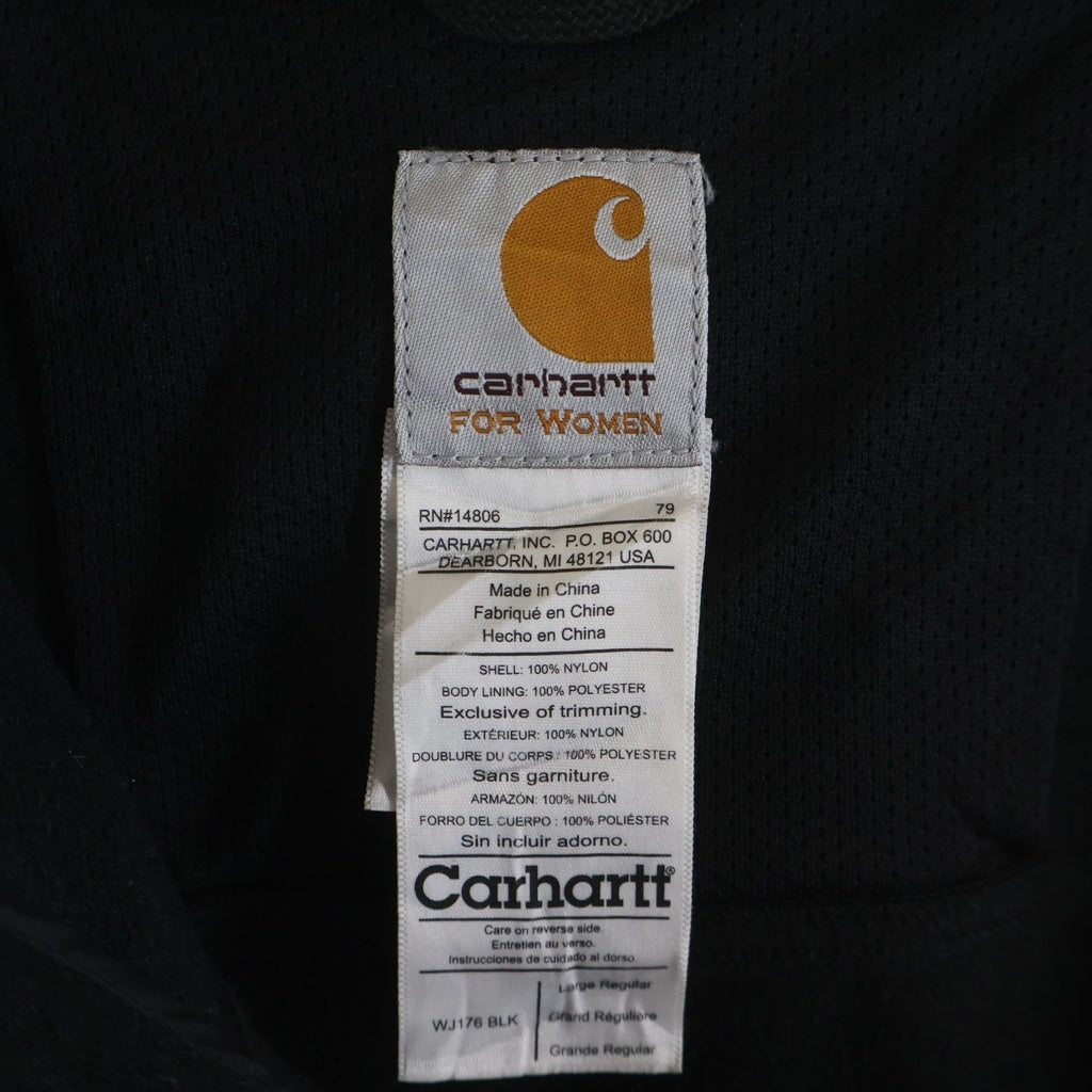 CARHARTT(カーハート) Soft Shell Full Zip Jacket ソフトシェル ジップアップ ジャケット ブラック WJ176-BLK レディース