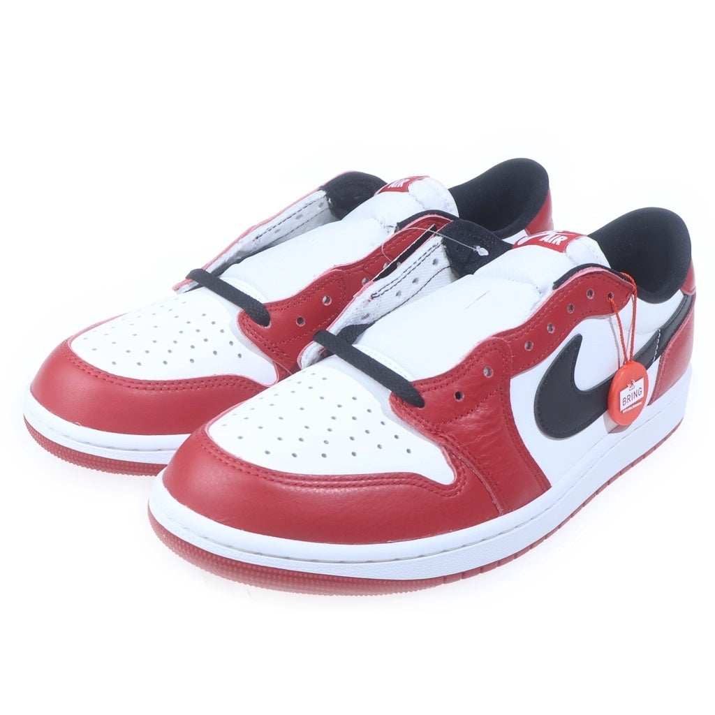 NIKE(ナイキ) AIR JORDAN 1 RETRO LOW OG CHICAGO エアジョーダン1 レトロ シカゴ ローカットスニーカー レッド US11/29cm HQ6998-600