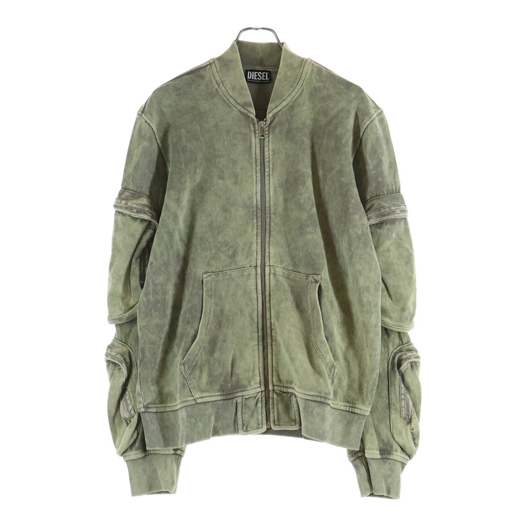 DIESEL(ディーゼル) 22AW S-Ginnet ジップアップ ジャケット グリーン A064190BHAC