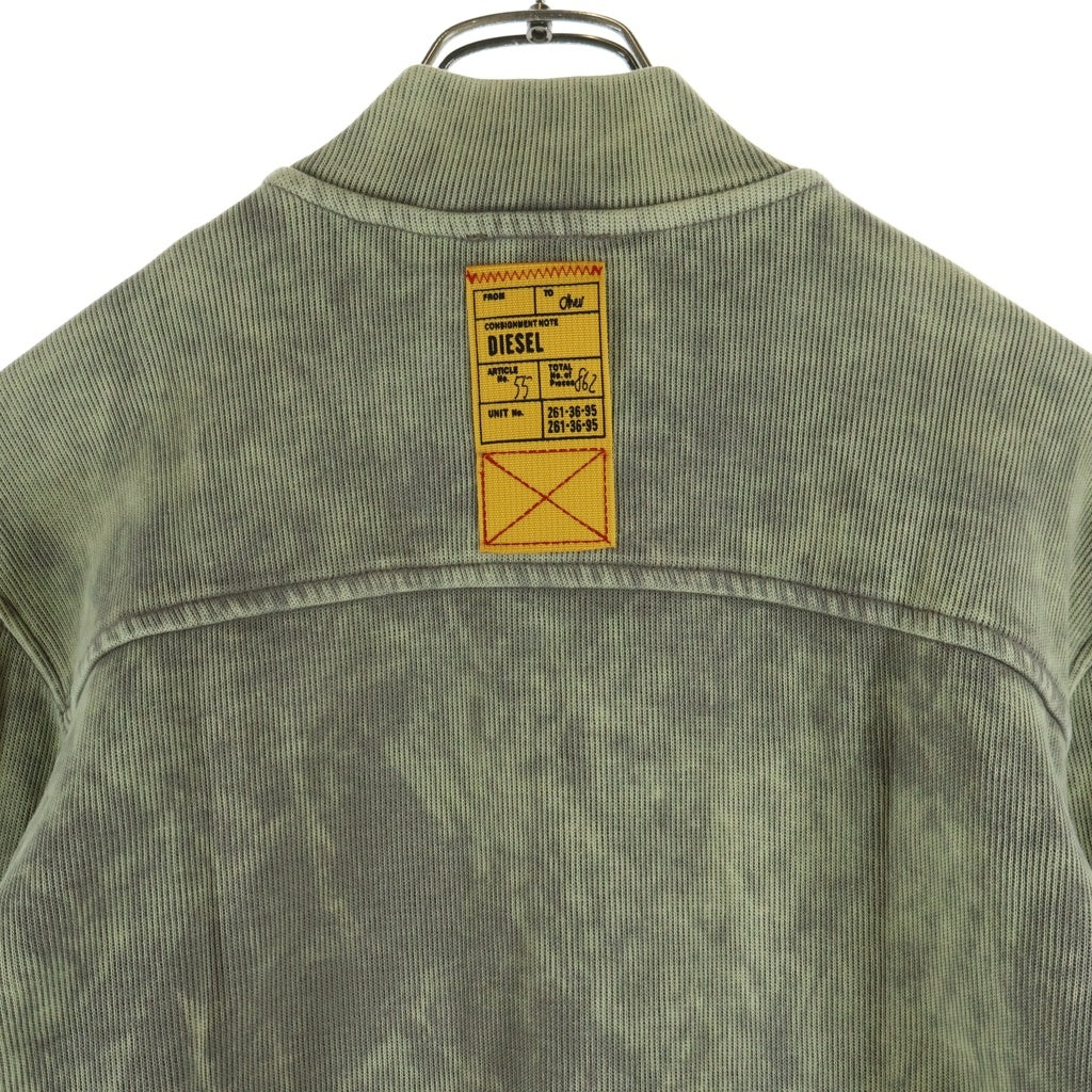 DIESEL(ディーゼル) 22AW S-Ginnet ジップアップ ジャケット グリーン A064190BHAC