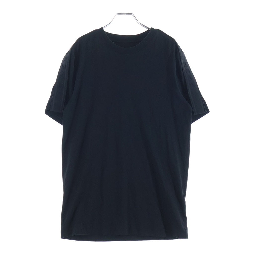 GIVENCHY(ジバンシィ) ショルダー ロゴ 半袖カットソー Tシャツ ブラック BM714Q3Y6B