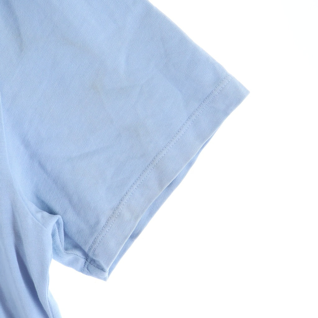 LOEWE(ロエベ) 23AW Relaxed Fit T-shirt In Cotton リラックスフィット Tシャツ アナグラム刺繍 半袖カットソー ブルー H526Y22XA4