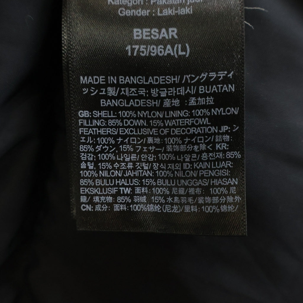 THE NORTH FACE(ザノースフェイス) NUPTSE JACKET ヌプシ ジップアップ フーデッド ダウン ジャケット ブラック NF0A3C8D