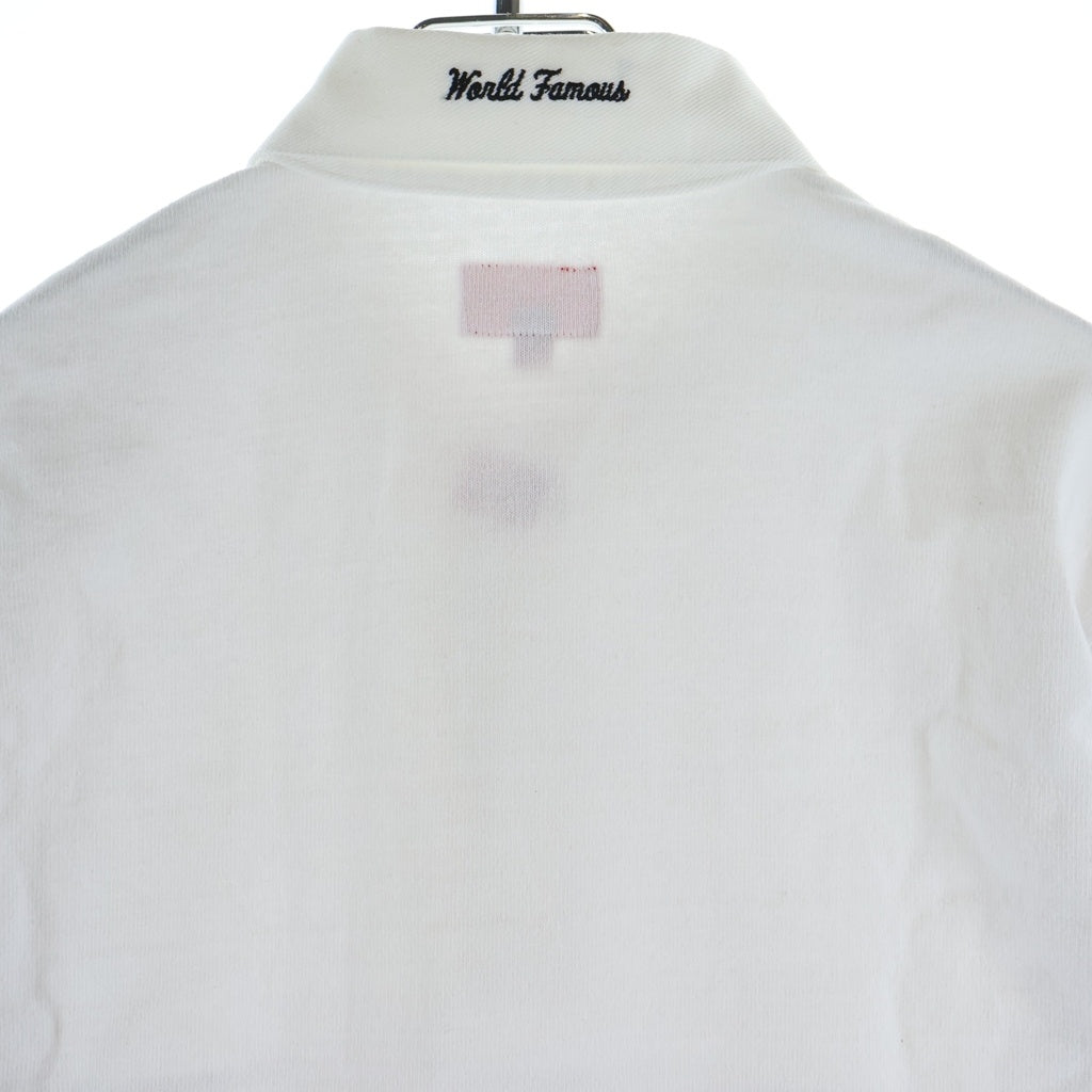 SUPREME(シュプリーム) 15AW Team Rugby 長袖 ラガーシャツ ホワイト
