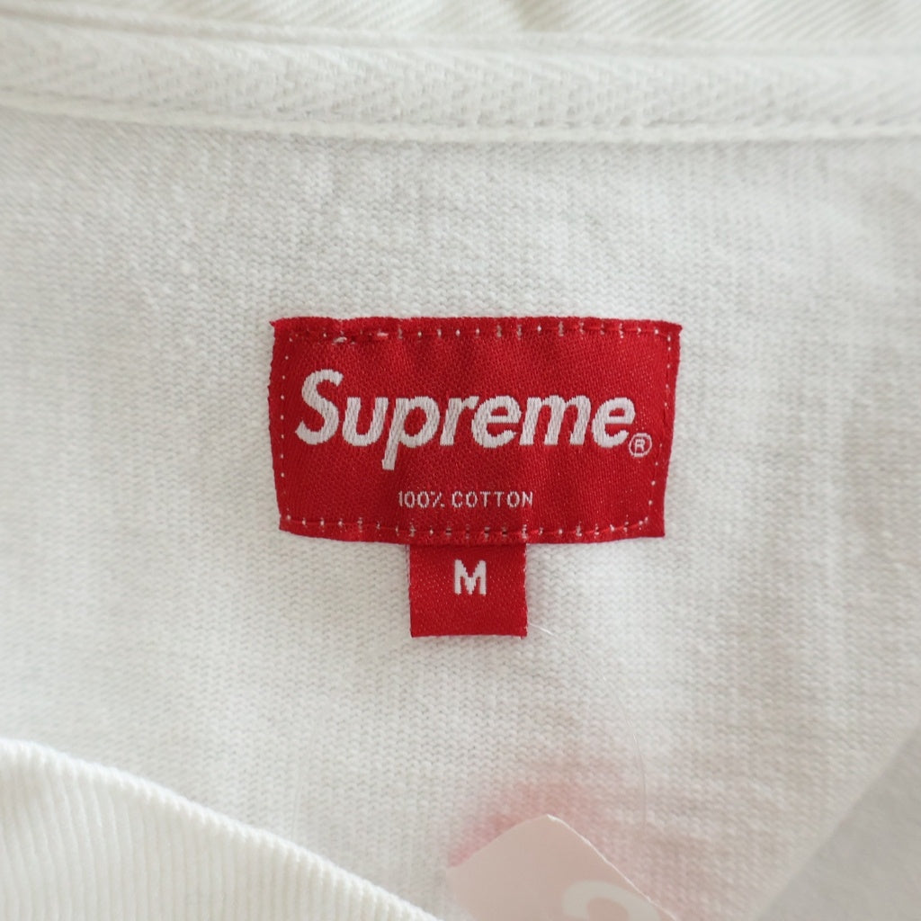 SUPREME(シュプリーム) 15AW Team Rugby 長袖 ラガーシャツ ホワイト