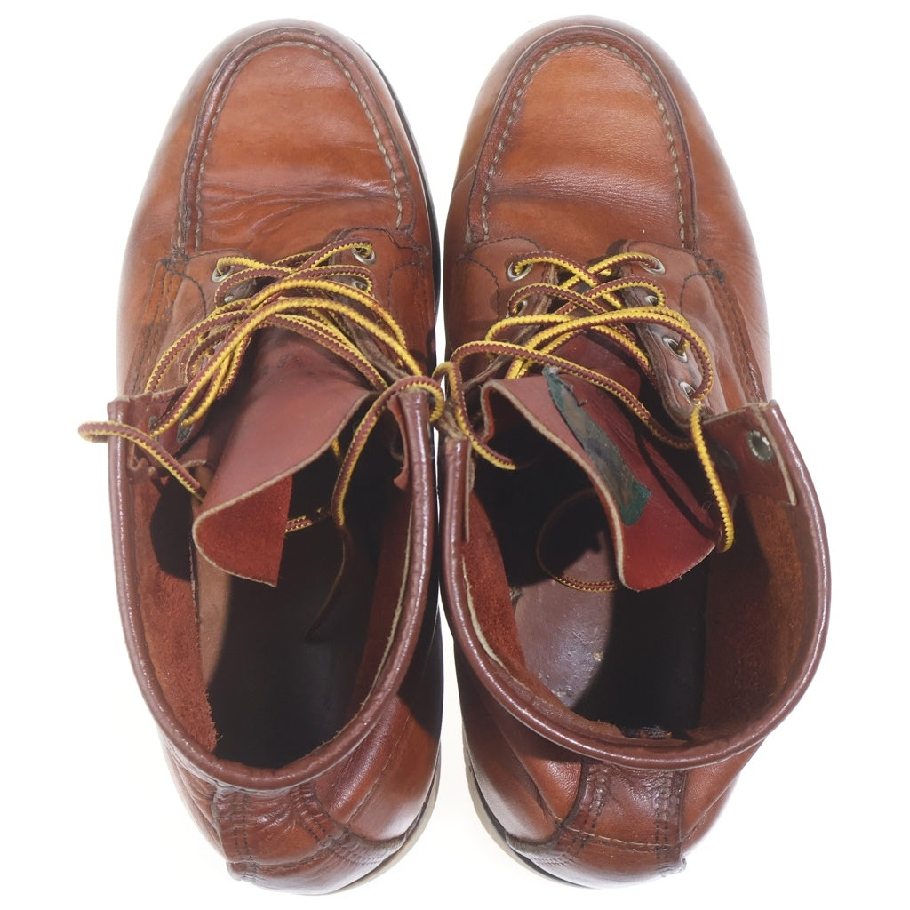RED WING(レッド ウイング) 6INCH CLASSIC MOC BOOTS 犬タグ 6インチ クラシックモックブーツ ブラウン 875