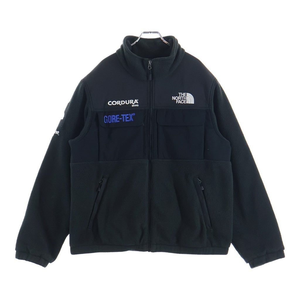 SUPREME(シュプリーム) 18AW ×THE NORTH FACE GORE-TEX Expedition Fleece Jacket ザノースフェイス ゴアテックス エクスペディション フリースジャケット ブラック NF0A3SE4
