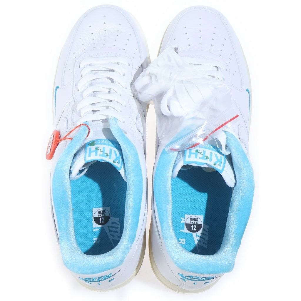 NIKE(ナイキ) ×KITH AIR FORCE 1 LOW HAWAII キス エアフォース1 ハワイ ローカットスニーカー ホワイト/ブルー US12/30.0cm DC9555-100