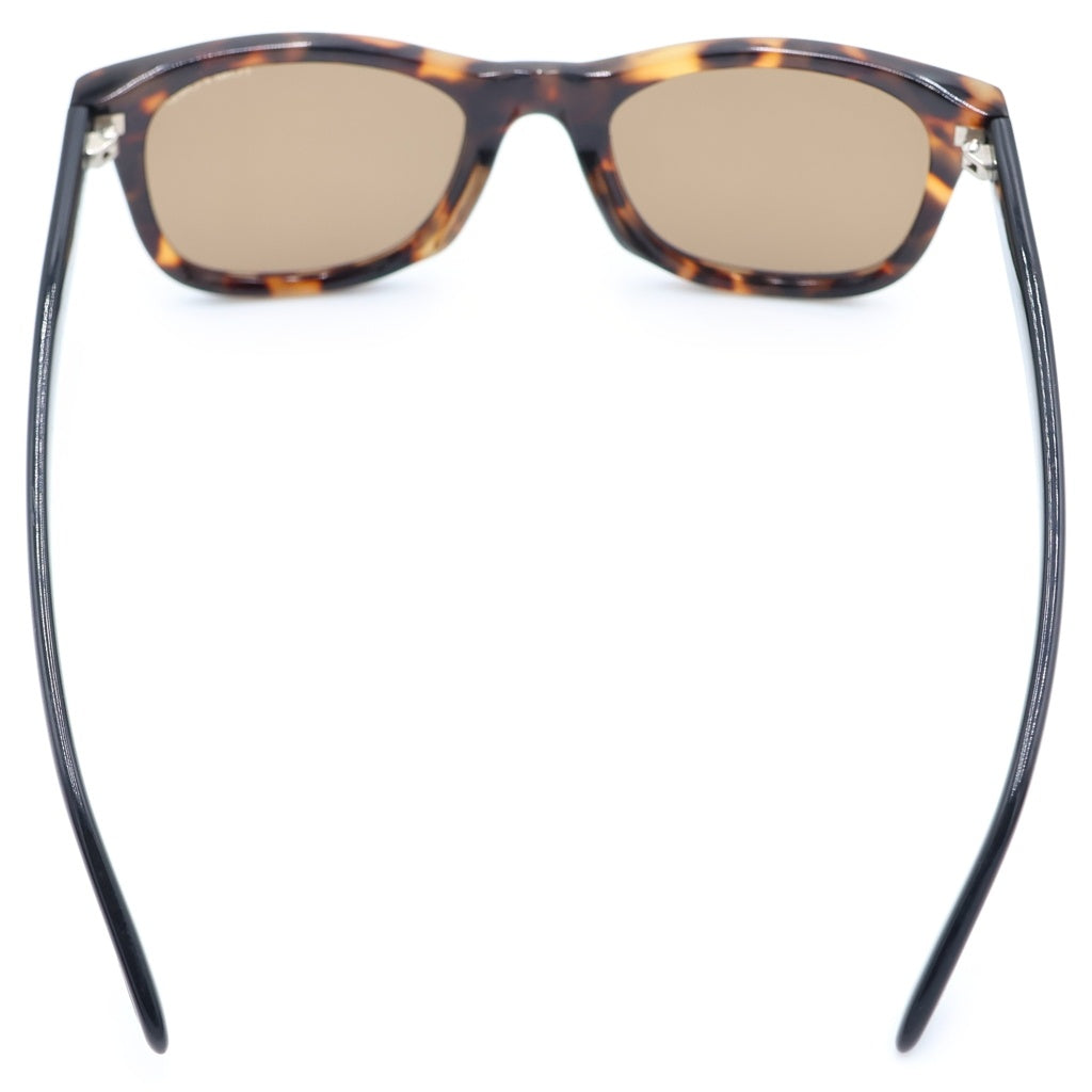 TOM FORD(トムフォード) LEO ウェリントン カラーレンズ サングラス アイウェア メガネ 眼鏡 ブラック/ブラウン TF9336 55J