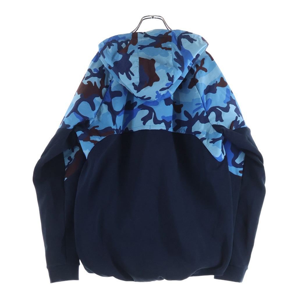 F.C.R.B./F.C.Real Bristol/FCRB(エフシーアールビー/エフシーレアルブリストル) 22AW VENTILATION HOODIE ベンチレーション フーディー ジップアップ パーカー ブルー FCRB-222022