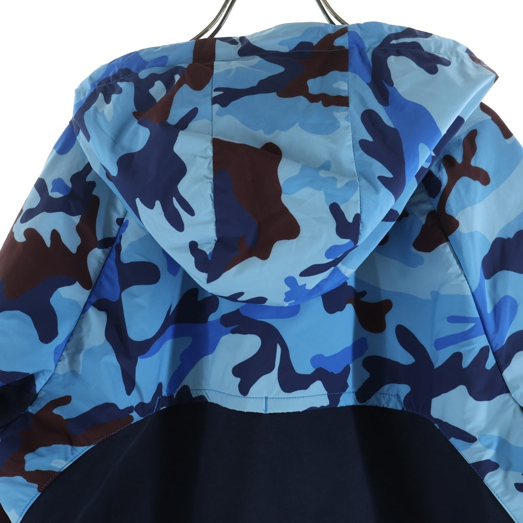 F.C.R.B./F.C.Real Bristol/FCRB(エフシーアールビー/エフシーレアルブリストル) 22AW VENTILATION HOODIE ベンチレーション フーディー ジップアップ パーカー ブルー FCRB-222022