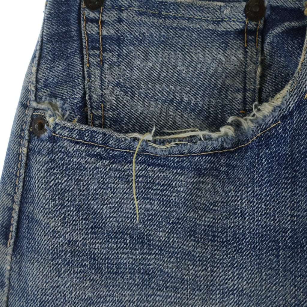 Levi's(リーバイス) 60s VINTAGE ヴィンテージ 501XX BIG E ギャラ無し ボタン裏刻印J Vステッチ 足長R デニムパンツ インディゴ